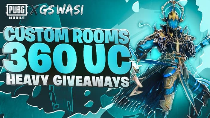 975 UC GIVEAWAY PUBG MOBILE ADVANCE CUSTOM ROOMS & ALSO COMPETE FOR WEEKLY PRIZE POOL OF 15,000 UC POINTS