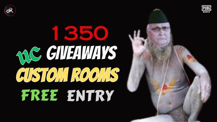 🔴 1350 UC & CASH GIVEAWAY CUSTOM ROOMS | FREE ENTRY | @dyeesports